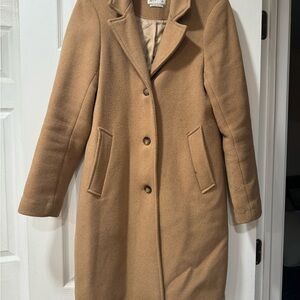 Abercrombie & Fitch Camel Trench Coat